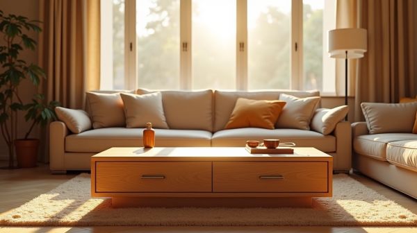 Choisir une table basse en bois massif pour sublimer votre salon