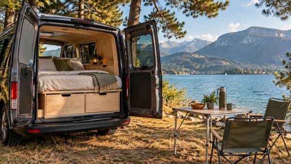 Découvrez les avantages d'un lit peigne modulable pour votre van