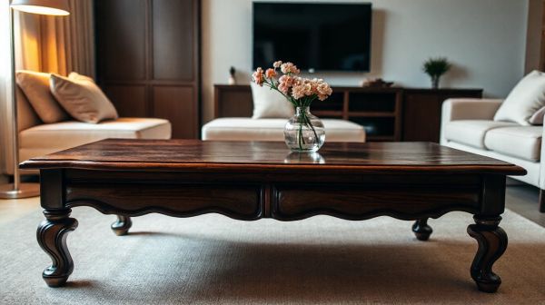 Top 10 tables basses en bois massif qui valorisent votre salon